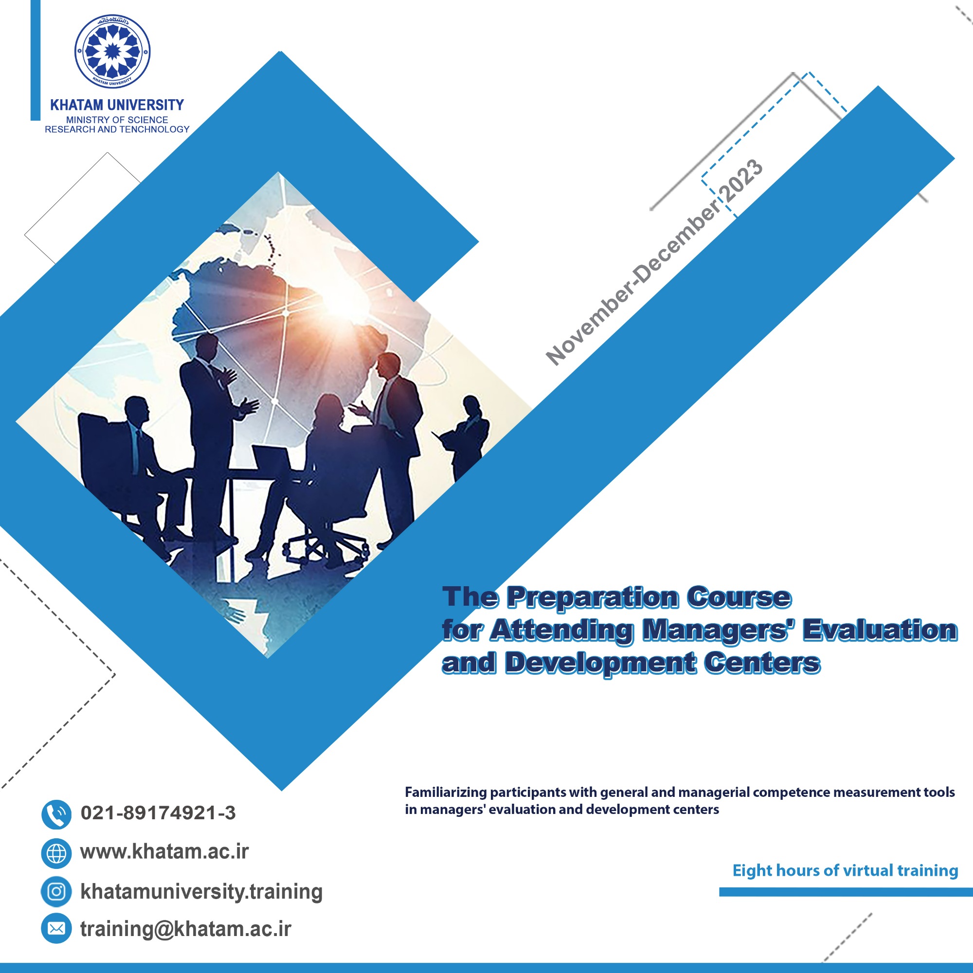 The Preparation Course for Attending Managers' Evaluation and Development Centers