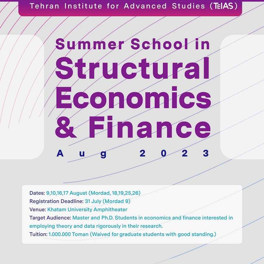 Summer School in Structural Economics and Finance